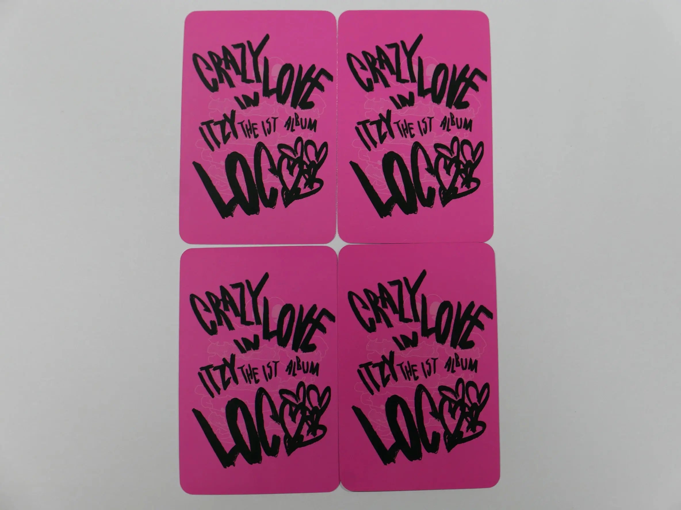 ITZY 'CRAZY IN LOVE' - Soundwave Fansign Event Photocard Round 2