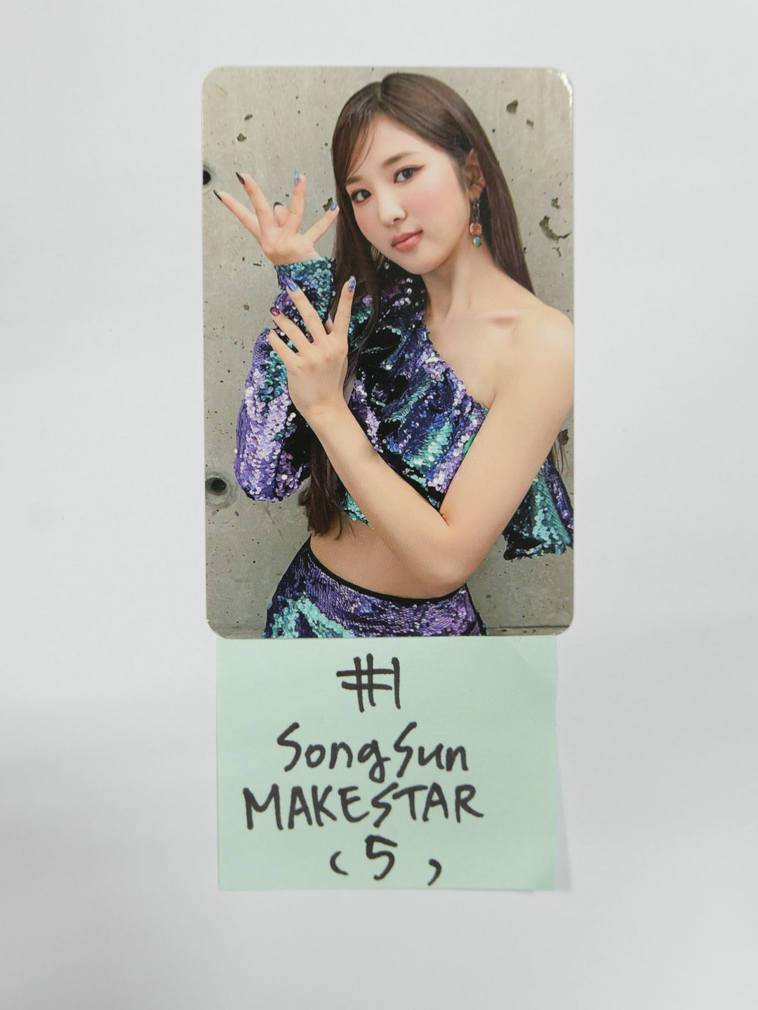 TRI.BE 'VENI VIDI VICI' 1st Mini - Makestar Fansign Event Photocard Round 2