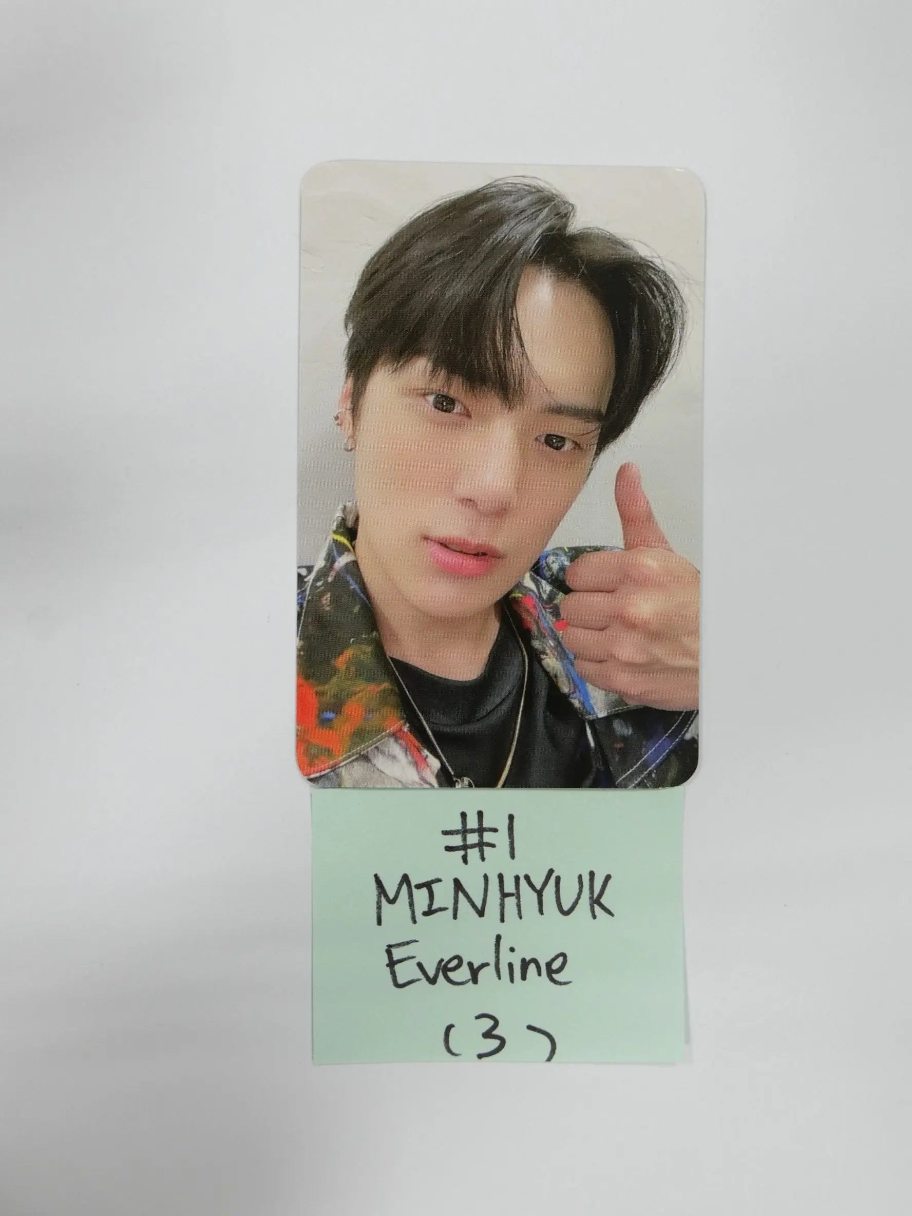 Monsta X 'No Limit' - Everline Fansign Event Photocard
