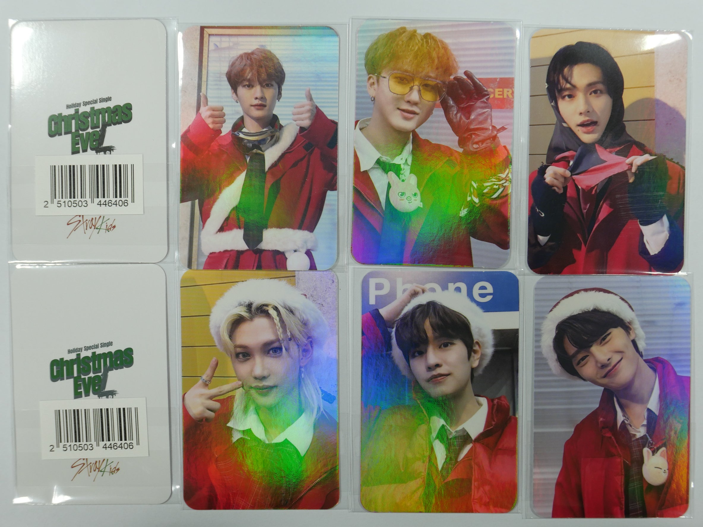 Stray Kids 'Christmas EveL' Holiday Special Single - Yes24 Pre-Order  Benefit Hologram Photocard