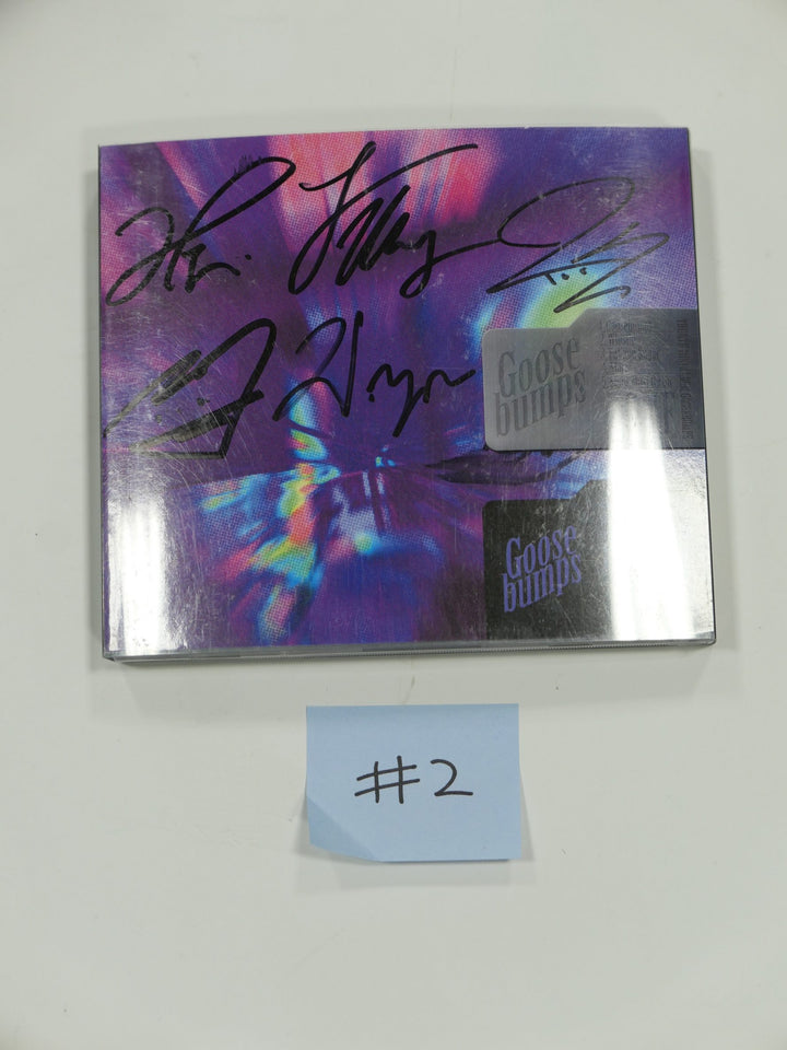 ONF 'Goosebumps' 6th Mini - Hand Autographed(Signed) Promo Album