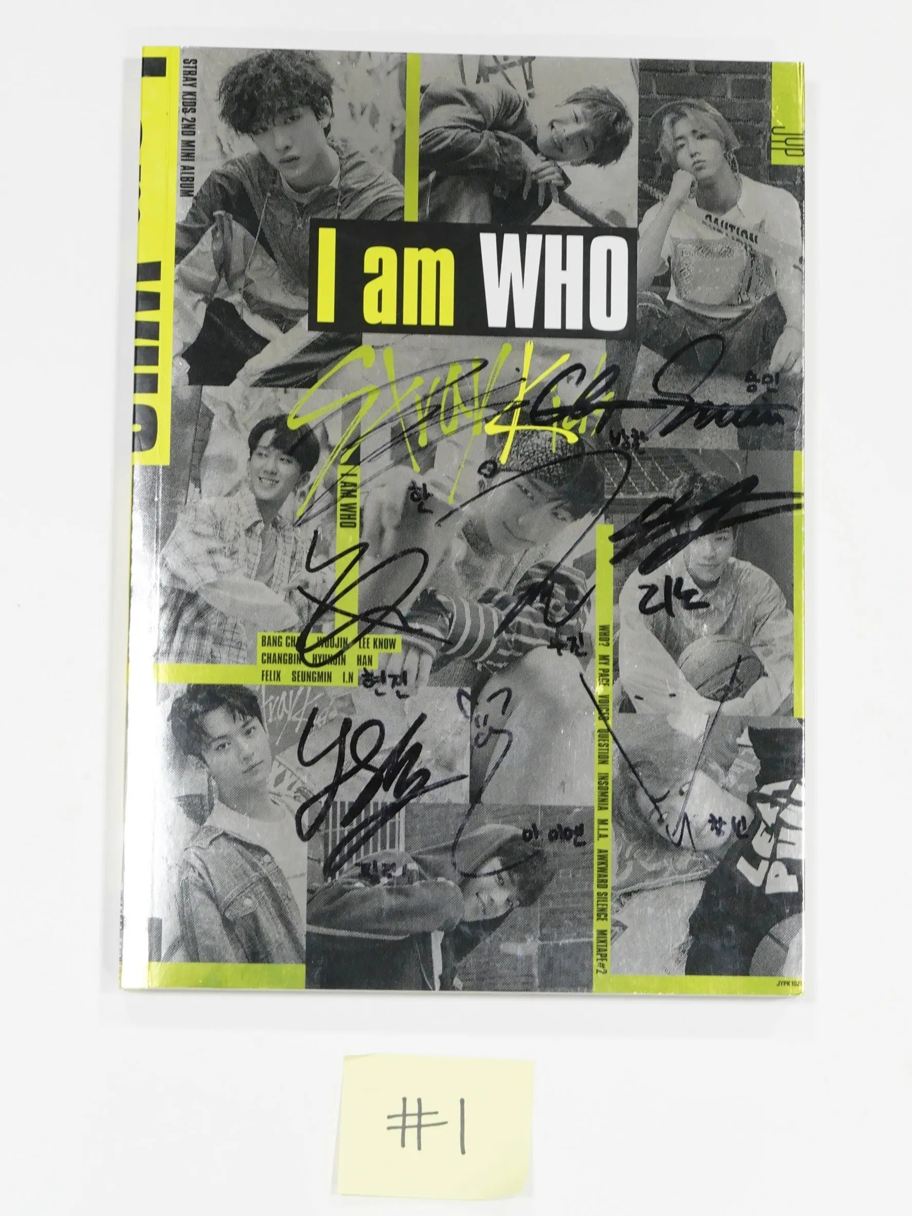 Stray Kids - Hand Autographed (Signed) Promo Album (Hand Commented