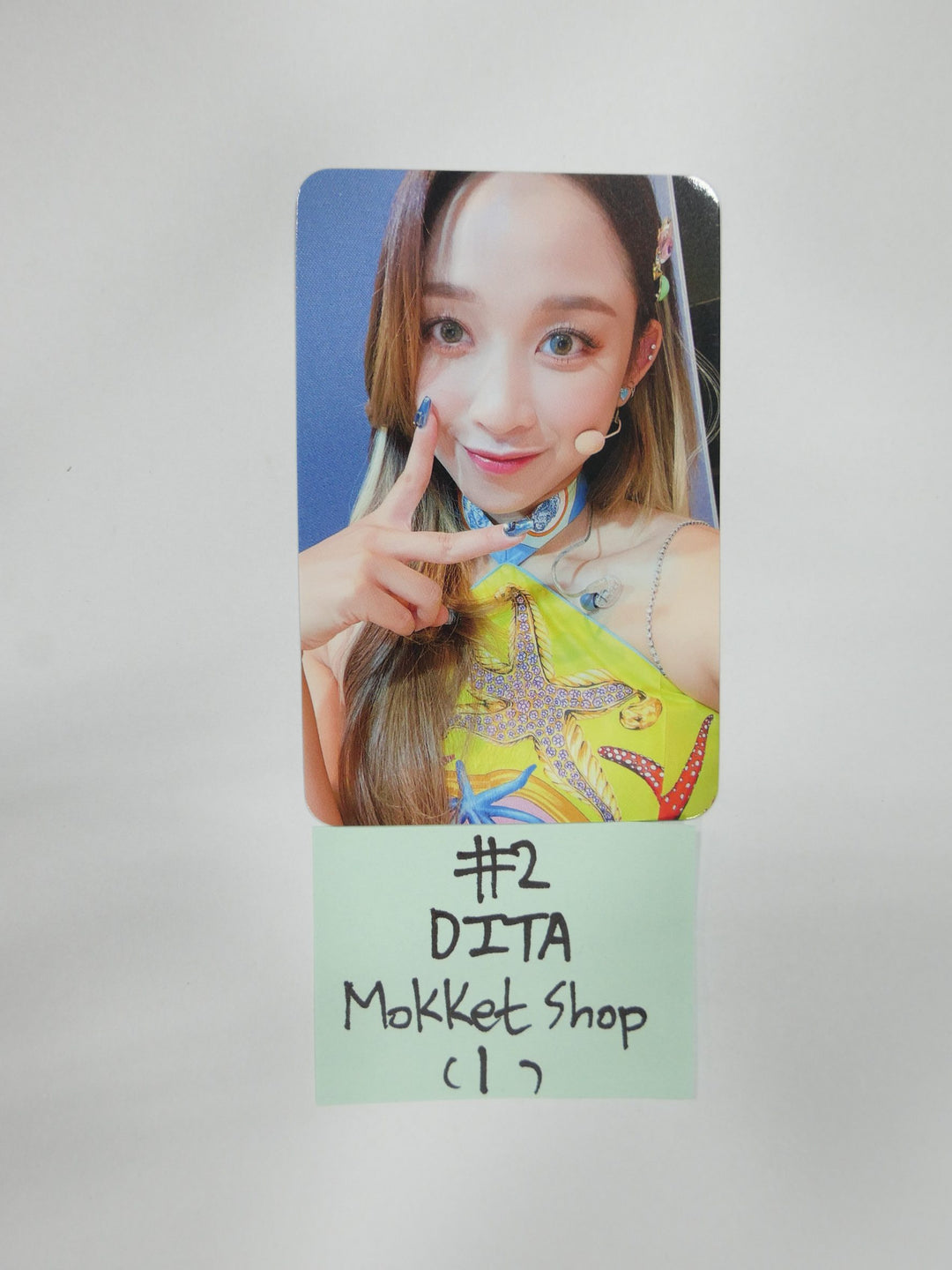 Secret Number 'Fire Saturday' Single 3th - Mokket Shop Fansign Event Photocard