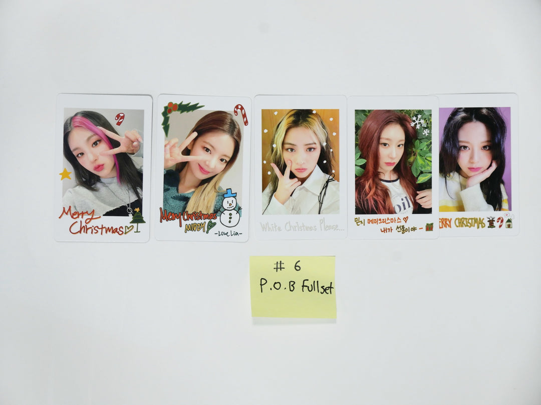Itzy – No Bad Days DECEMBER <Let IT Snow> - Pre-order Benefit Polaroid Photocard & Official Photocard