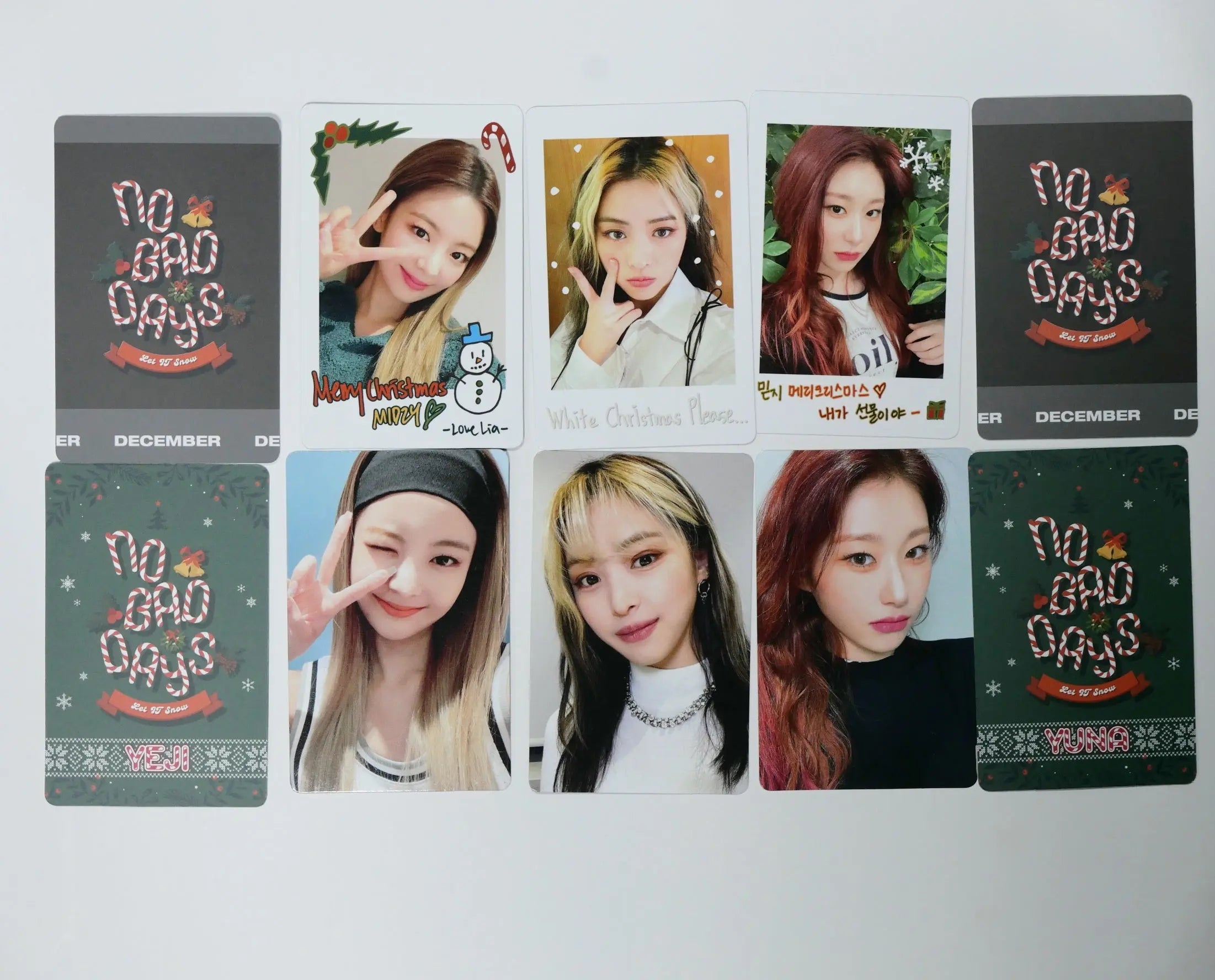 Itzy – No Bad Days DECEMBER - Pre-order Benefit Polaroid
