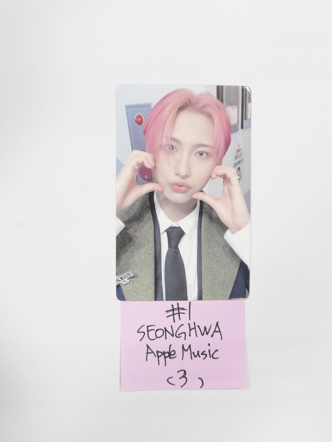 Ateez 'Zero : Fever Epilogue' - Apple Music Fansign Event Photocard