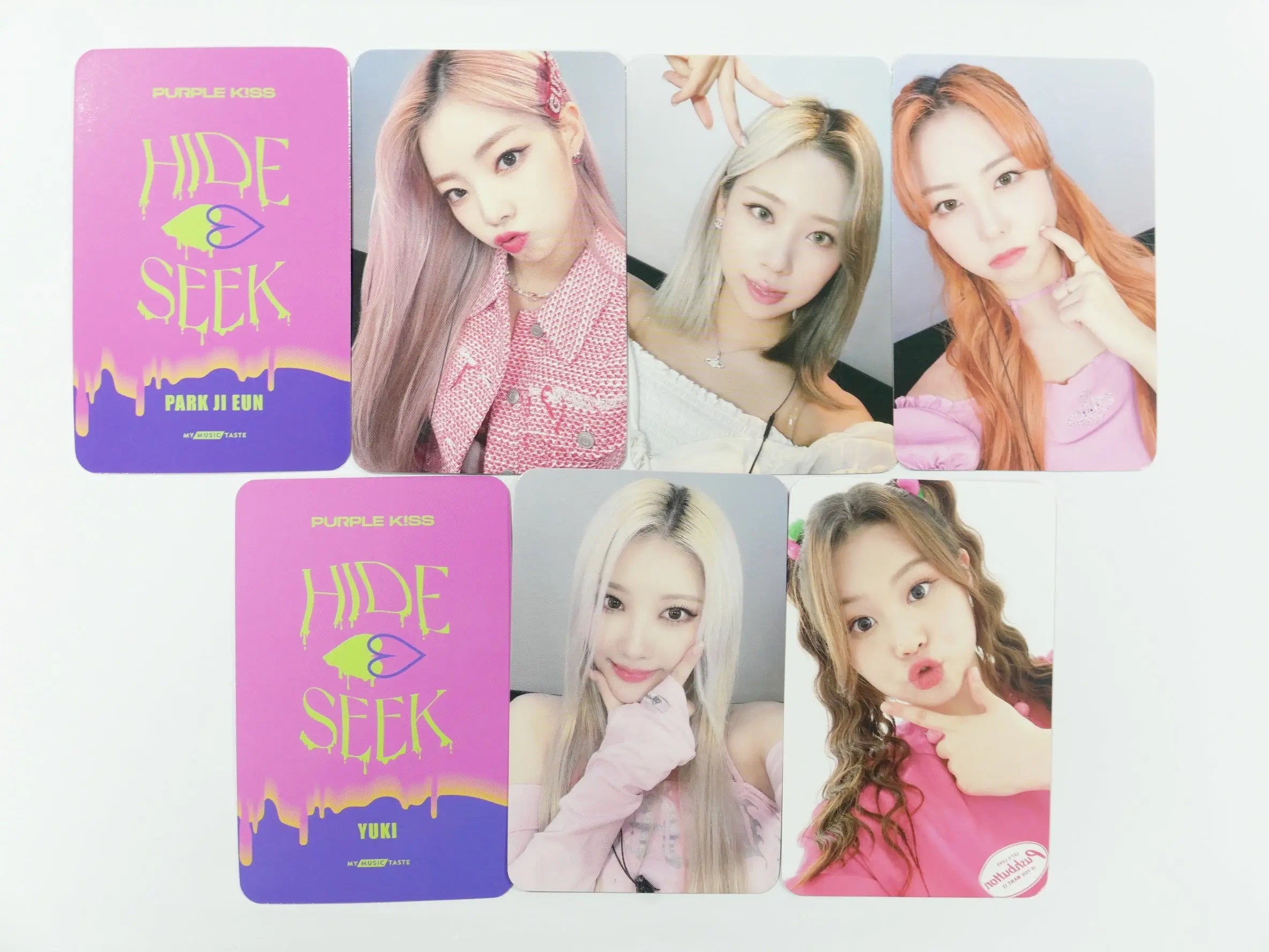 Purple Kiss 'Hide & Seek' - MMT Fansign Event Photocard