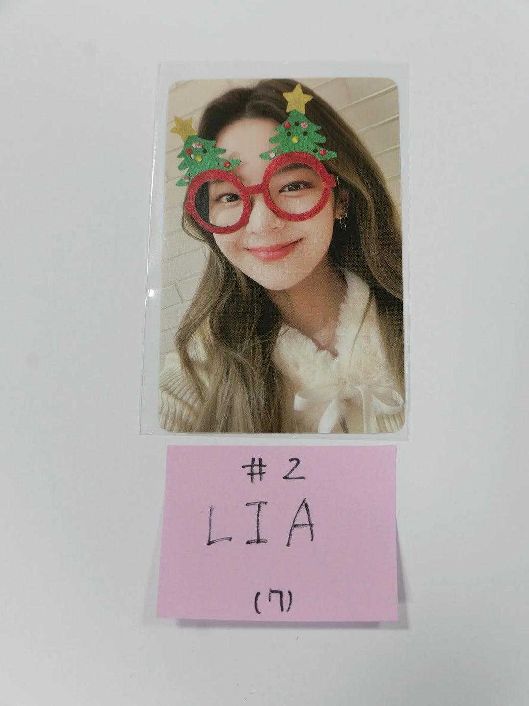 ITZY 'CRAZY IN LOVE' - Withdrama Christmas Fansign Event Photocard - HALLYUSUPERSTORE