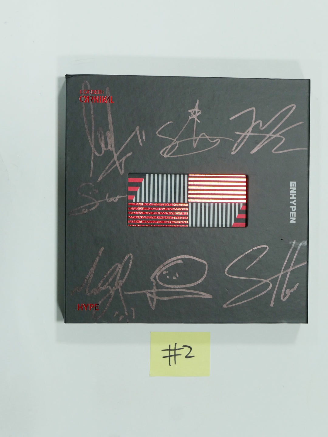 Blackpink, BTS, Enhypen - Hand Autographed(Signed) Promo Album