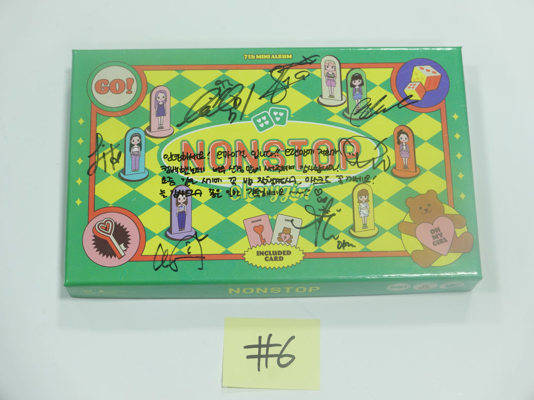 IZONE, Oh My Girl, Red Velvet - Hand Autographed(Signed) Promo Album