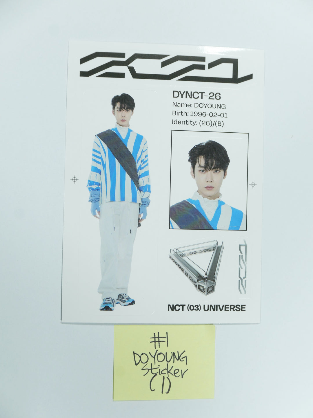 NCT "Universe - The 3rd Album" - Official Sticker, Postcard