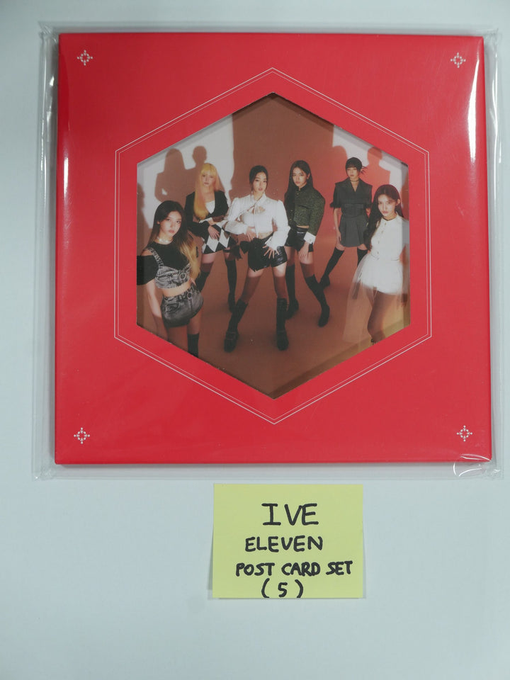 IVE 'ELEVEN' 1st Single - Starship Postcard Set, Photo Slogan