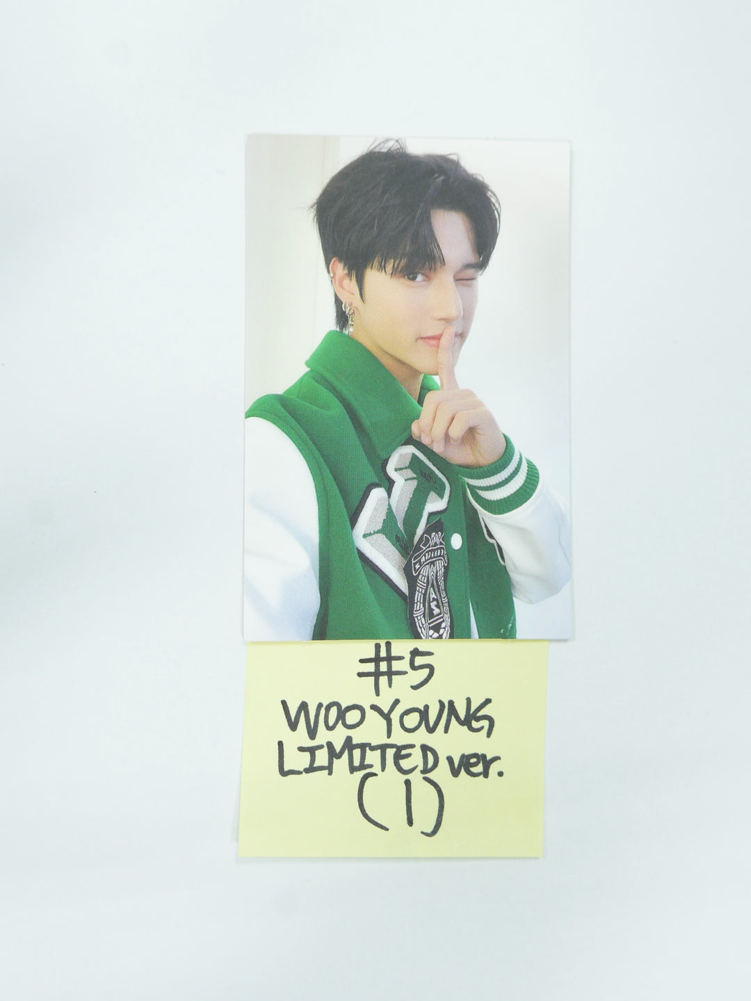 Ateez 'Zero : Fever Epilogue' - Official Photocard [Woo Young, Jong Ho]