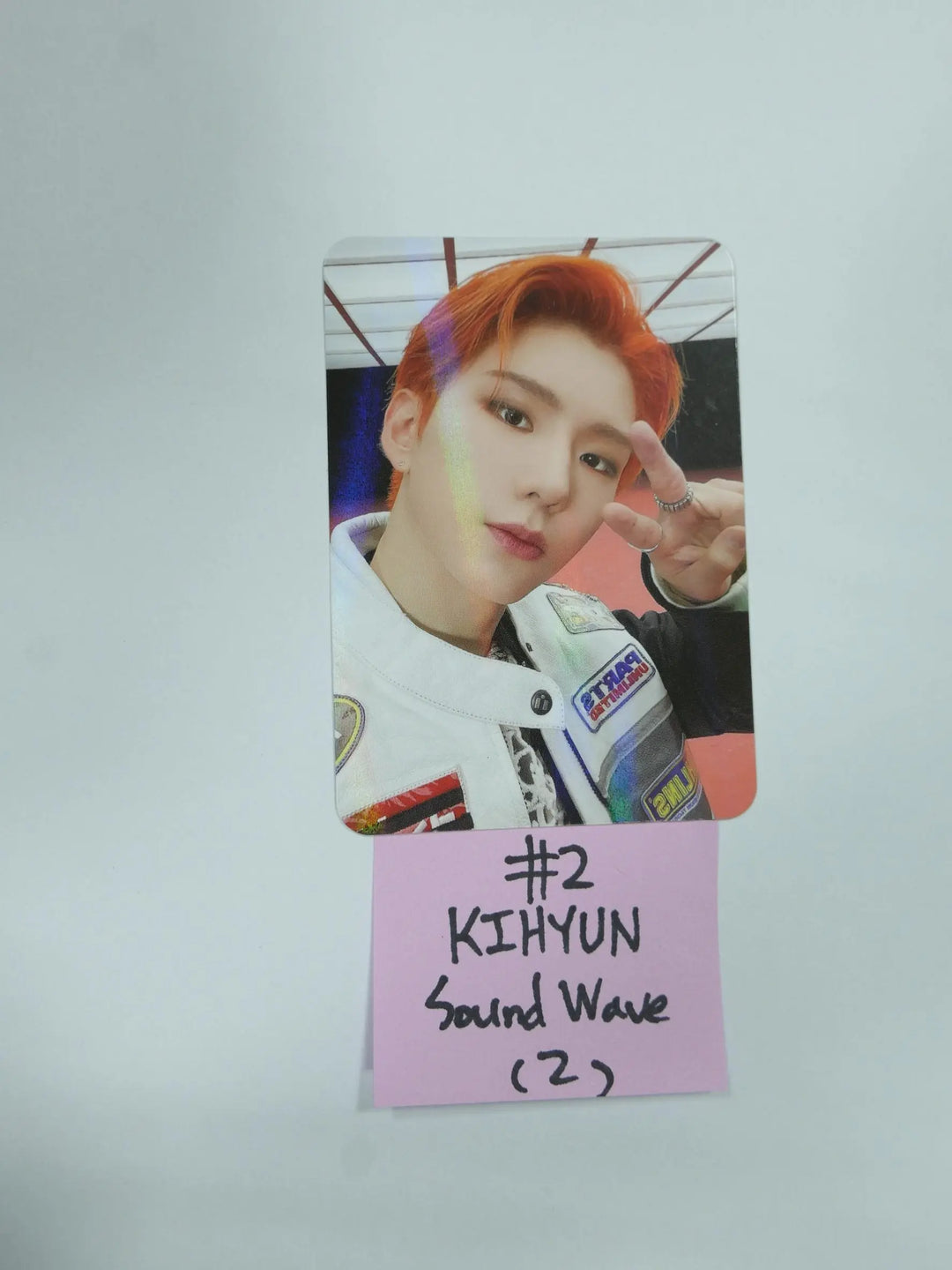 Monsta X #39 No Limit #39 Sound Wave Fansign Event Hologram Photocard Monsta X #39 No Limit #39 Sound Wave Fansign Event Hologram Photocard
