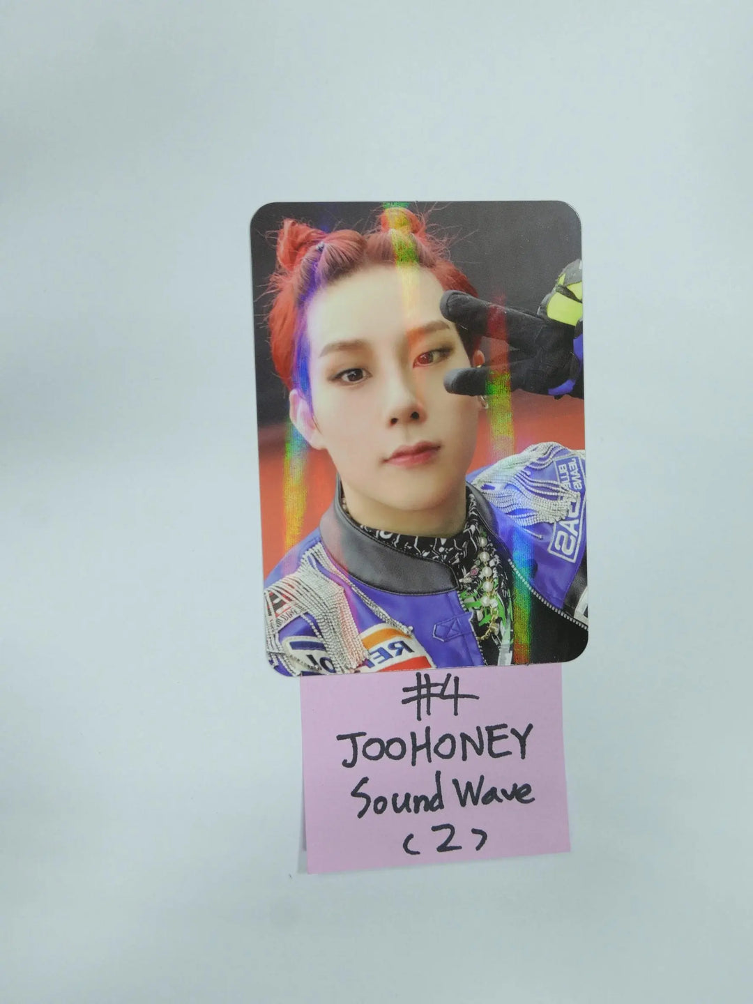Monsta X #39 No Limit #39 Sound Wave Fansign Event Hologram Photocard Monsta X #39 No Limit #39 Sound Wave Fansign Event Hologram Photocard