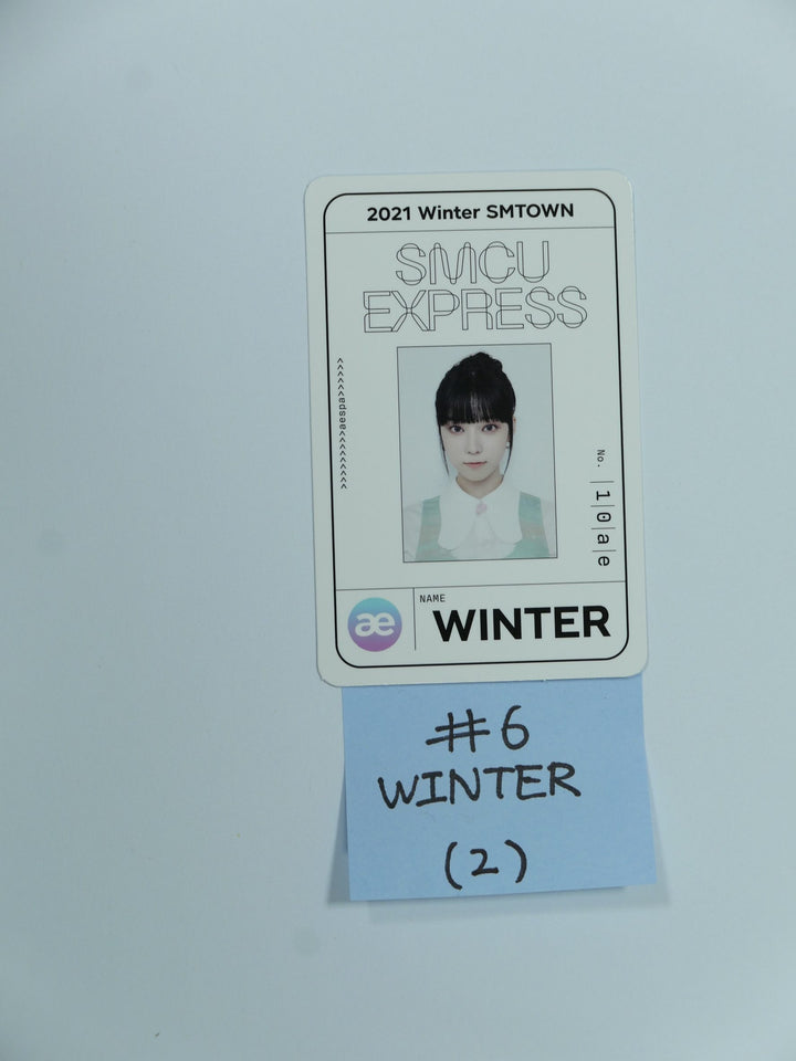 aespa - 2021 Winter Smtown SMCU Express Photocard [Updated 1/21]