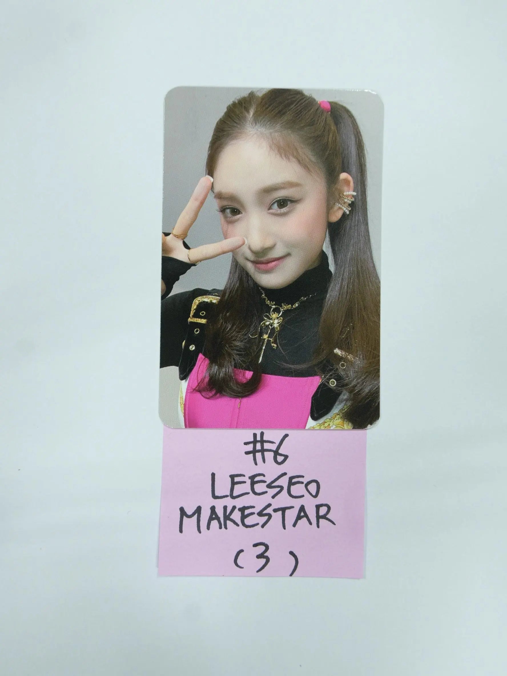 IVE 'ELEVEN' 1st Single - Makestar Fansign Event Photocard 