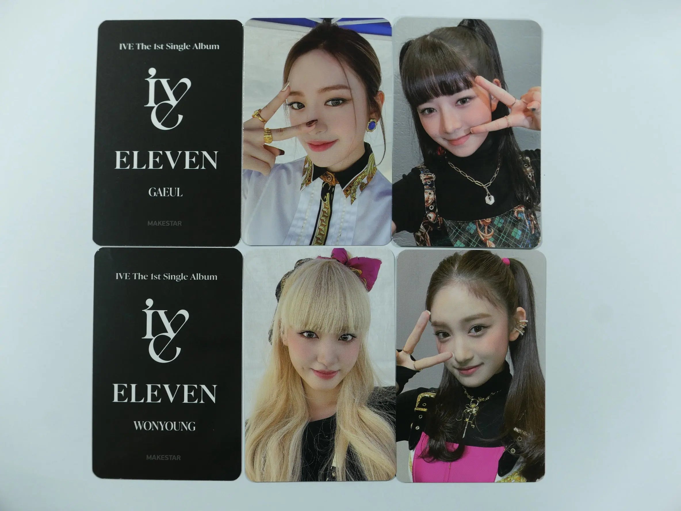 IVE 'ELEVEN' 1st Single - Makestar Fansign Event Photocard 