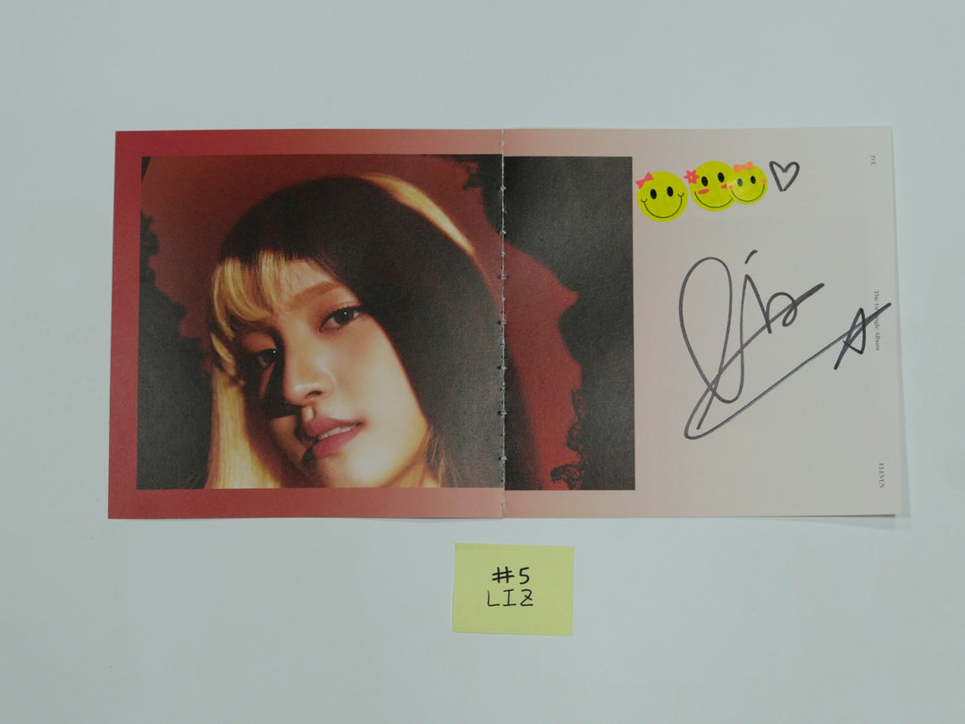 IVE 'ELEVEN' 1st Single - A Cut Page From Fansign Event Albums