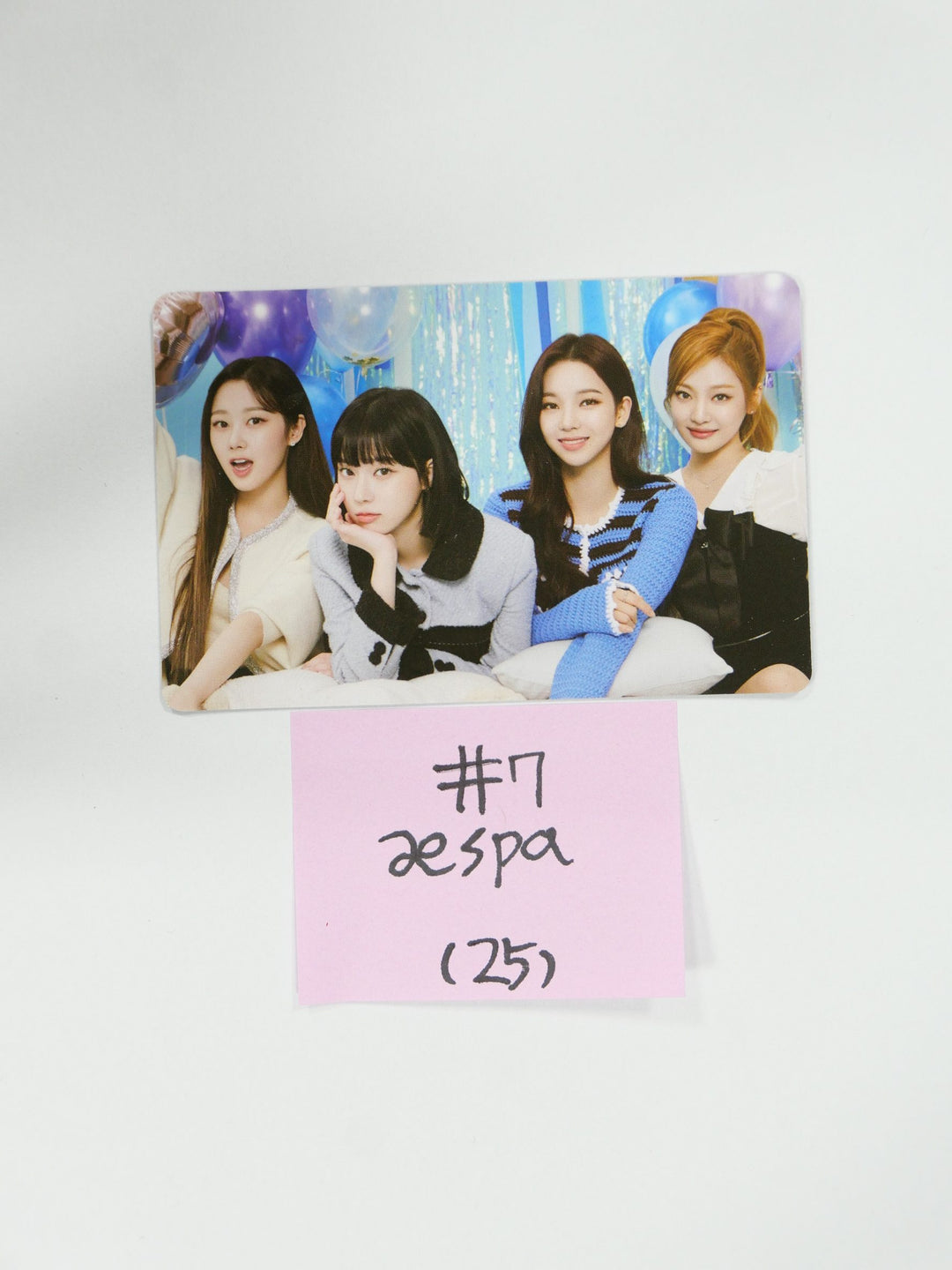 aespa - XR Live "Party-On" Special Event Photocard - HALLYUSUPERSTORE