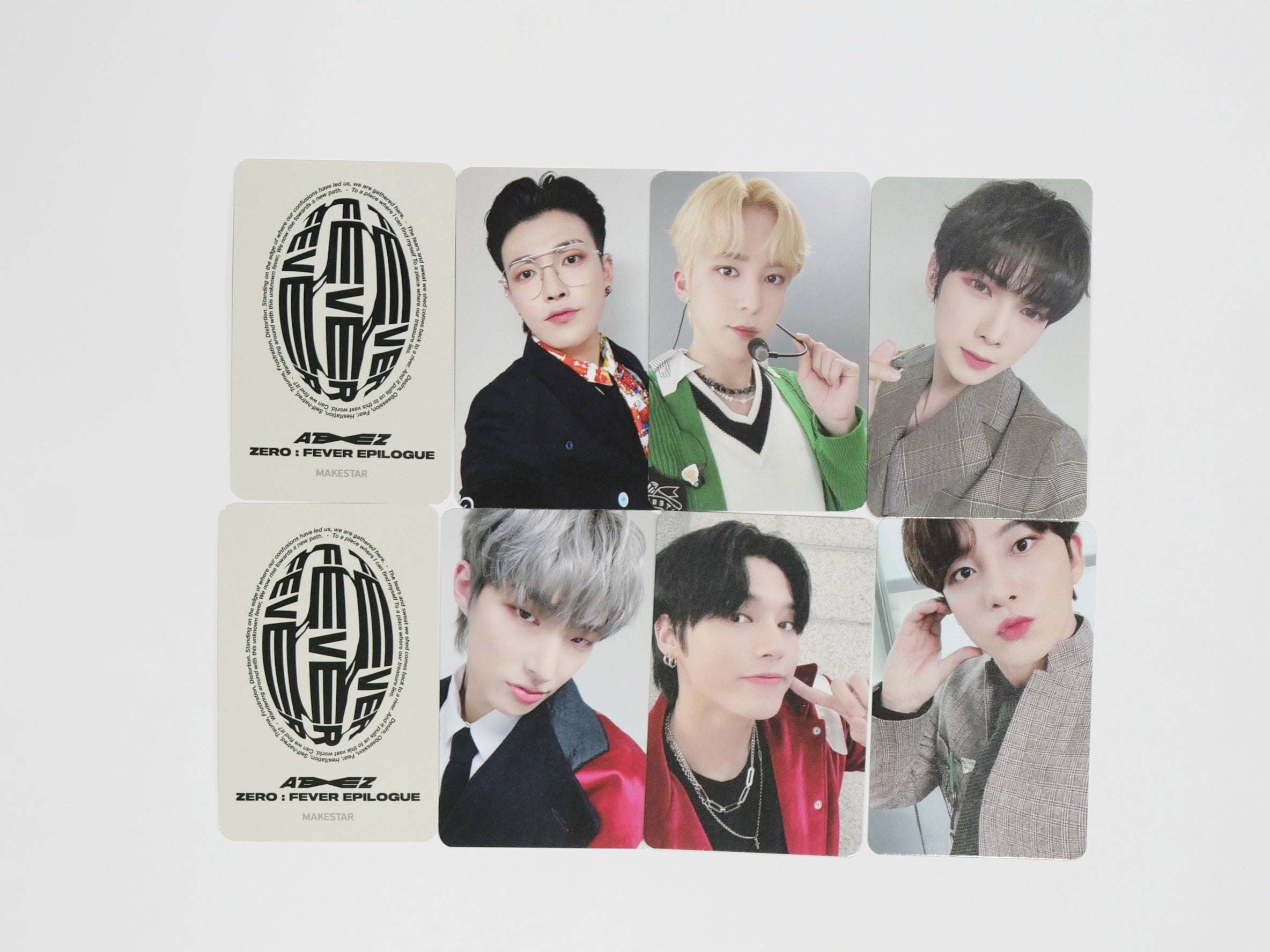 Ateez 'Zero : Fever Epilogue' - Makestar Fansign Event Photocard Round –  HALLYUSUPERSTORE