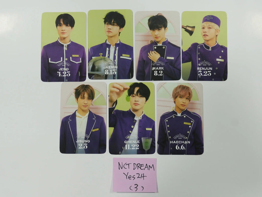 NCT Dream - 2022 Season's Greetings Yes24 プレオーダー特典フォトカード セット (7EA)