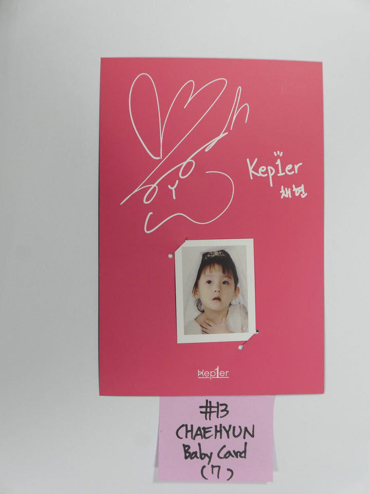 Kep1er "FIRST IMPACT" 1st - 예약판매 혜택 베이비 포토카드, 공식 엽서