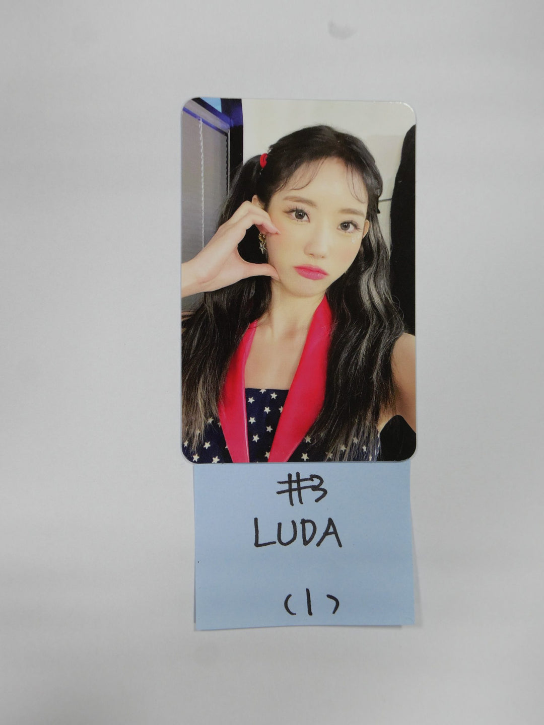 우주소녀 쵸컴 "슈퍼여퍼!" 2nd Single - 오피셜 포토카드, 홀로그램 엽서, 접힌 포스터