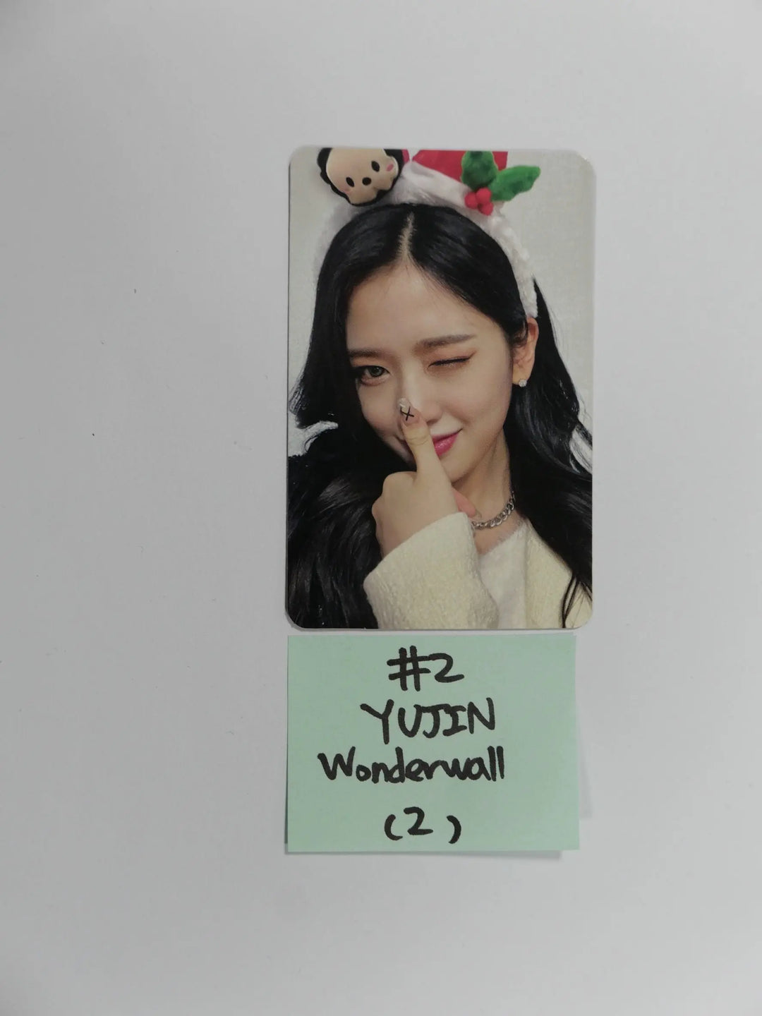 IVE 'ELEVEN' 1st Single - Wonderwall Fansign Event Photocard - HALLYUSUPERSTORE