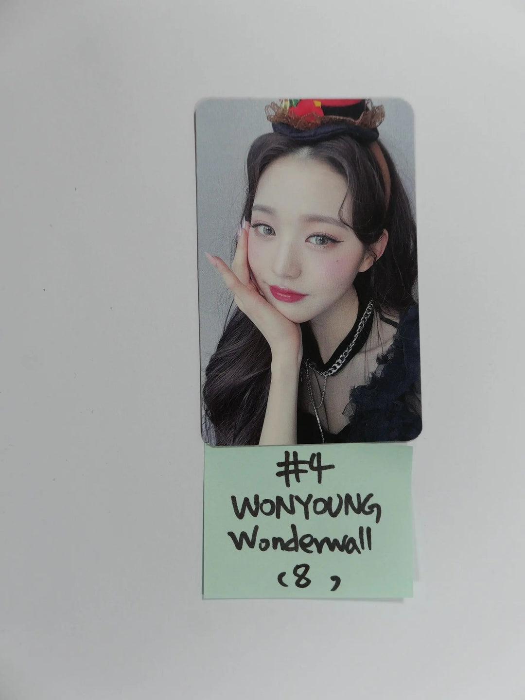 IVE 'ELEVEN' 1st Single - Wonderwall Fansign Event Photocard - HALLYUSUPERSTORE