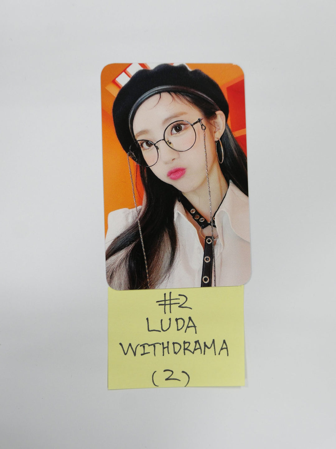 우주소녀 쵸컴 "슈퍼여퍼!" 2nd Single - Withdrama 팬사인회 이벤트 포토카드