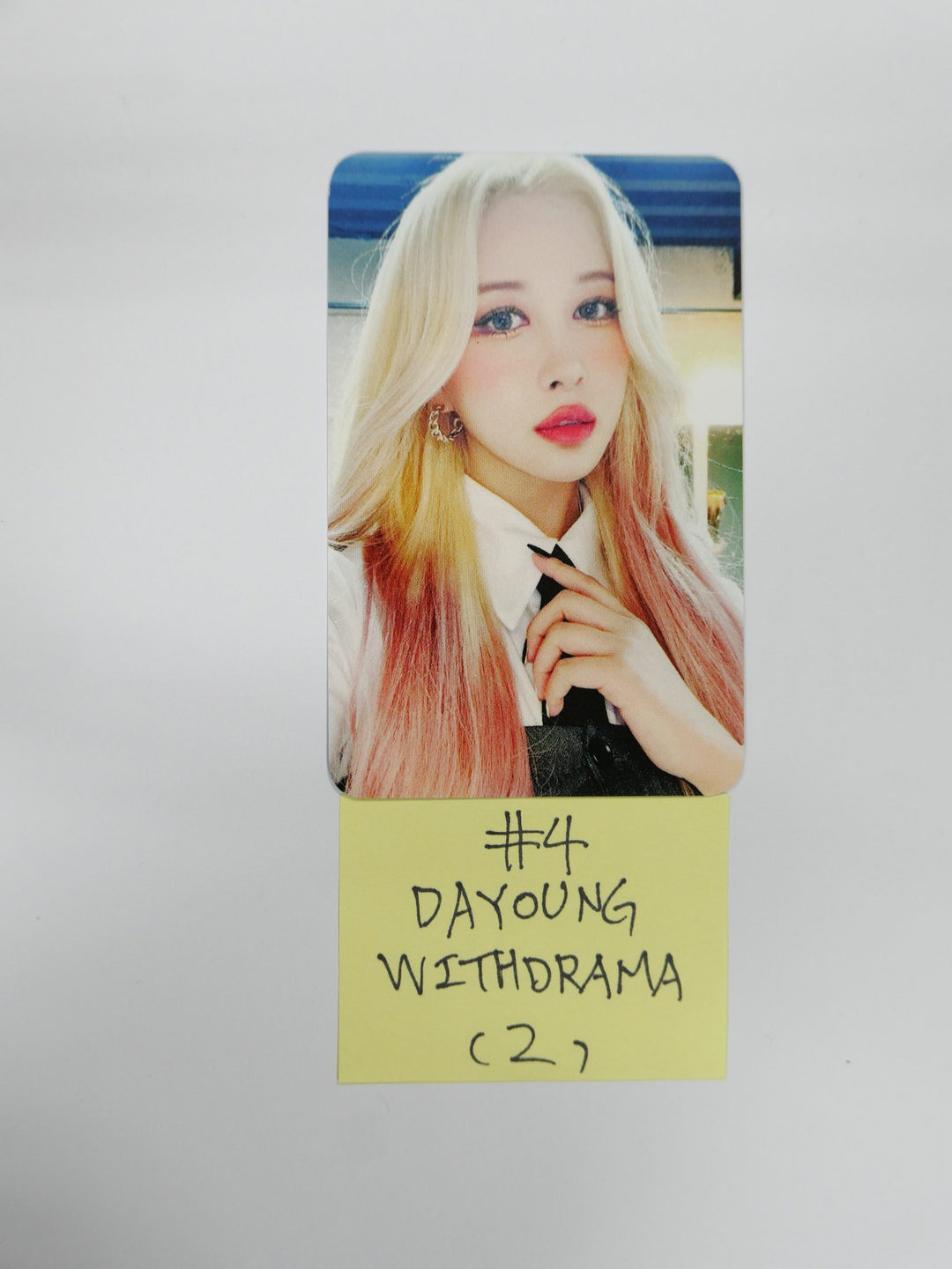 우주소녀 쵸컴 "슈퍼여퍼!" 2nd Single - Withdrama 팬사인회 이벤트 포토카드