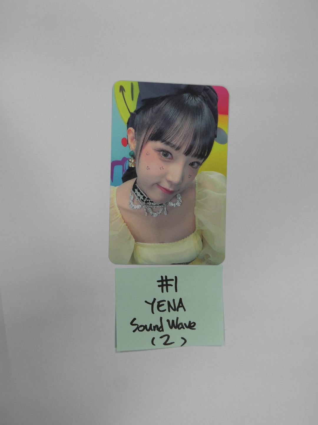 YENA "ˣ‿ˣ (SMiLEY)" - Soundwave Fansign Event Photocard