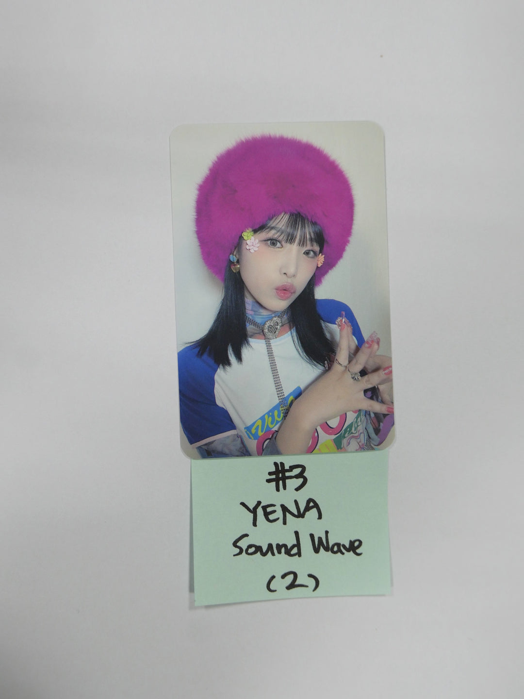 YENA "ˣ‿ˣ (SMiLEY)" - Soundwave Fansign Event Photocard