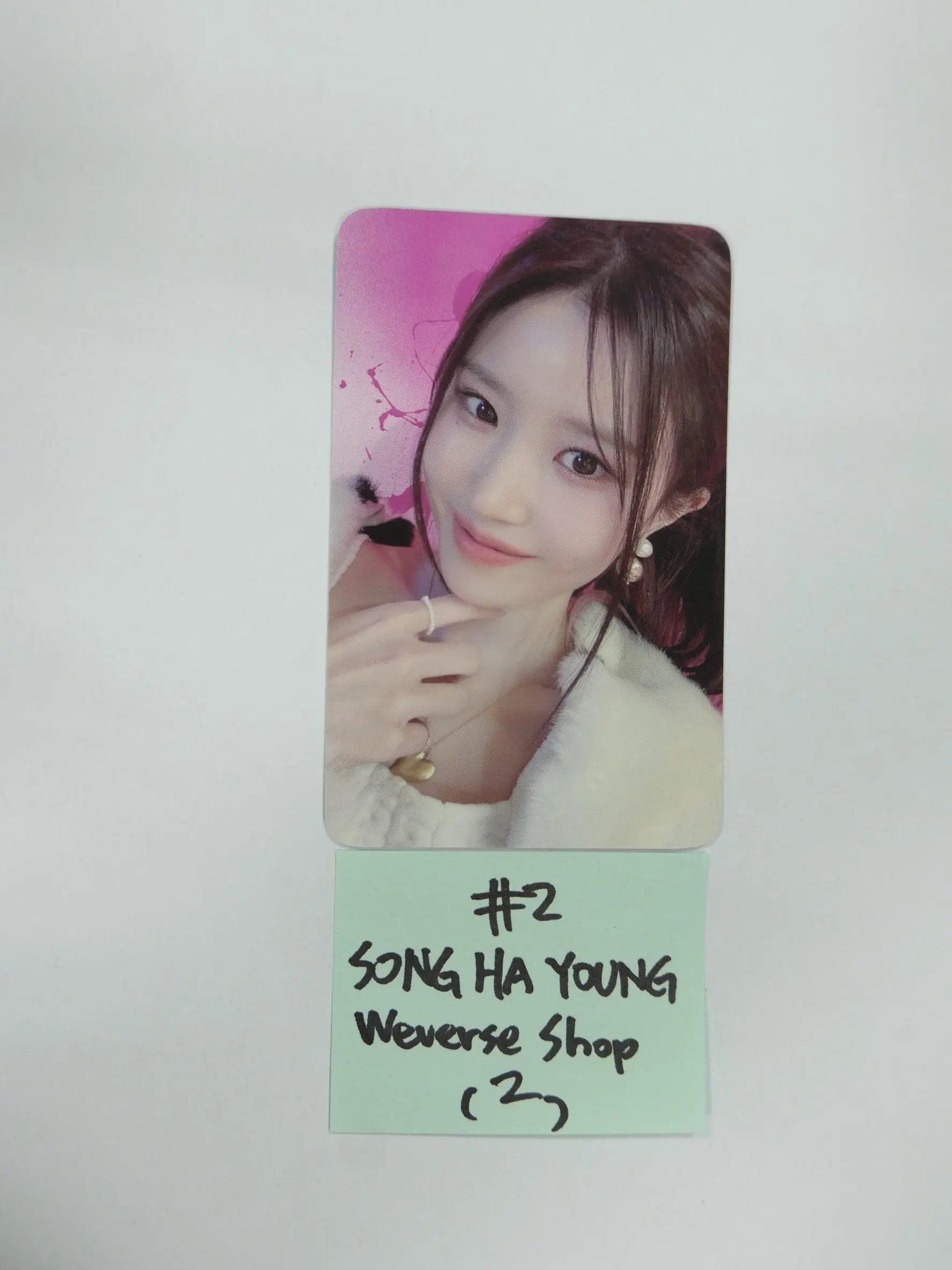 fromis_9 ジホンmidnight guest weverse トレカ Fromis_9 