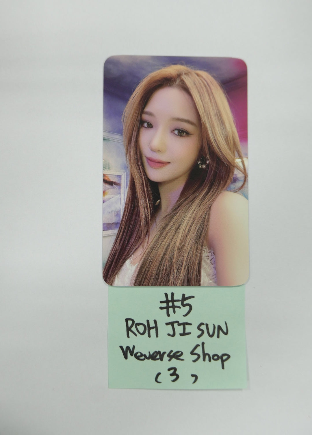 Fromis_9 "Midnight Guest" - Weverse Shop Fansign Event Photocard
