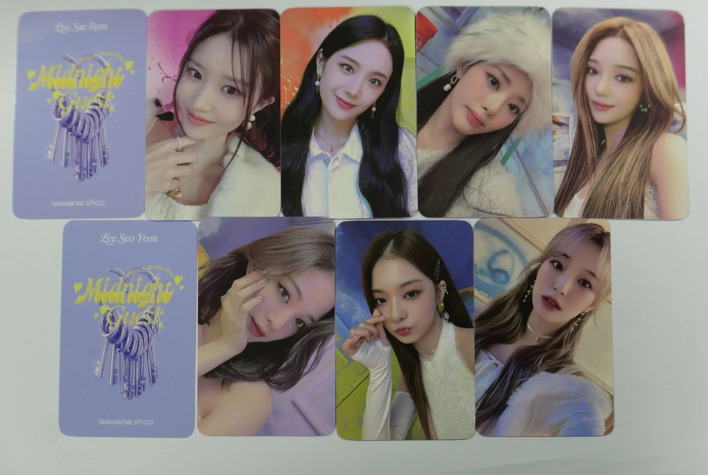 fromis_9 ジホンmidnight guest weverse トレカ Fromis_9 