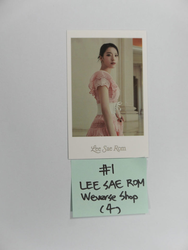 Fromis_9 "Midnight Guest" - Weverse Shop Pre-Order Benefit Polaroid Type Photocard