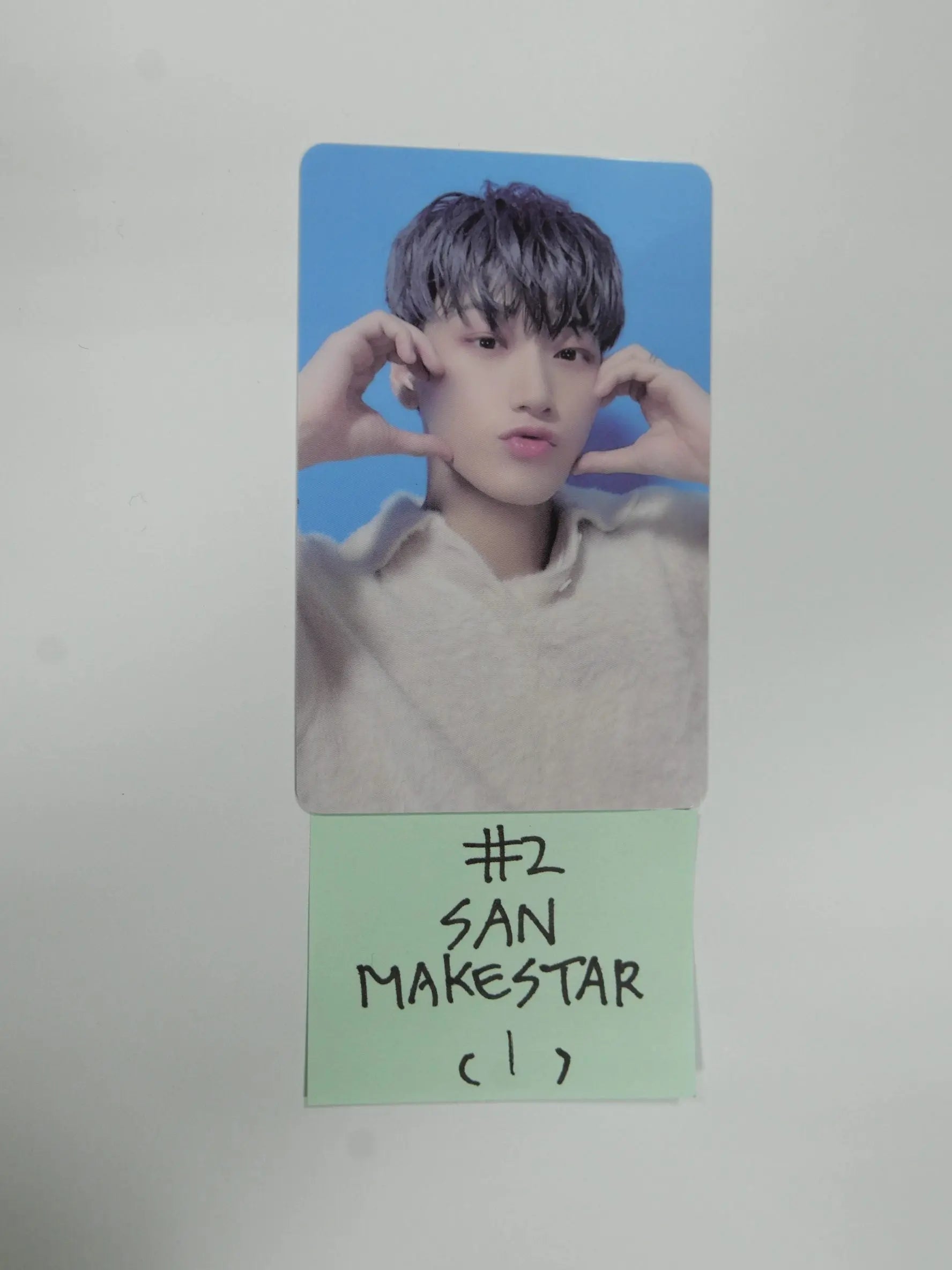 Ateez 'Zero : Fever Epilogue' - Makestar Luckydraw Plastic PVC