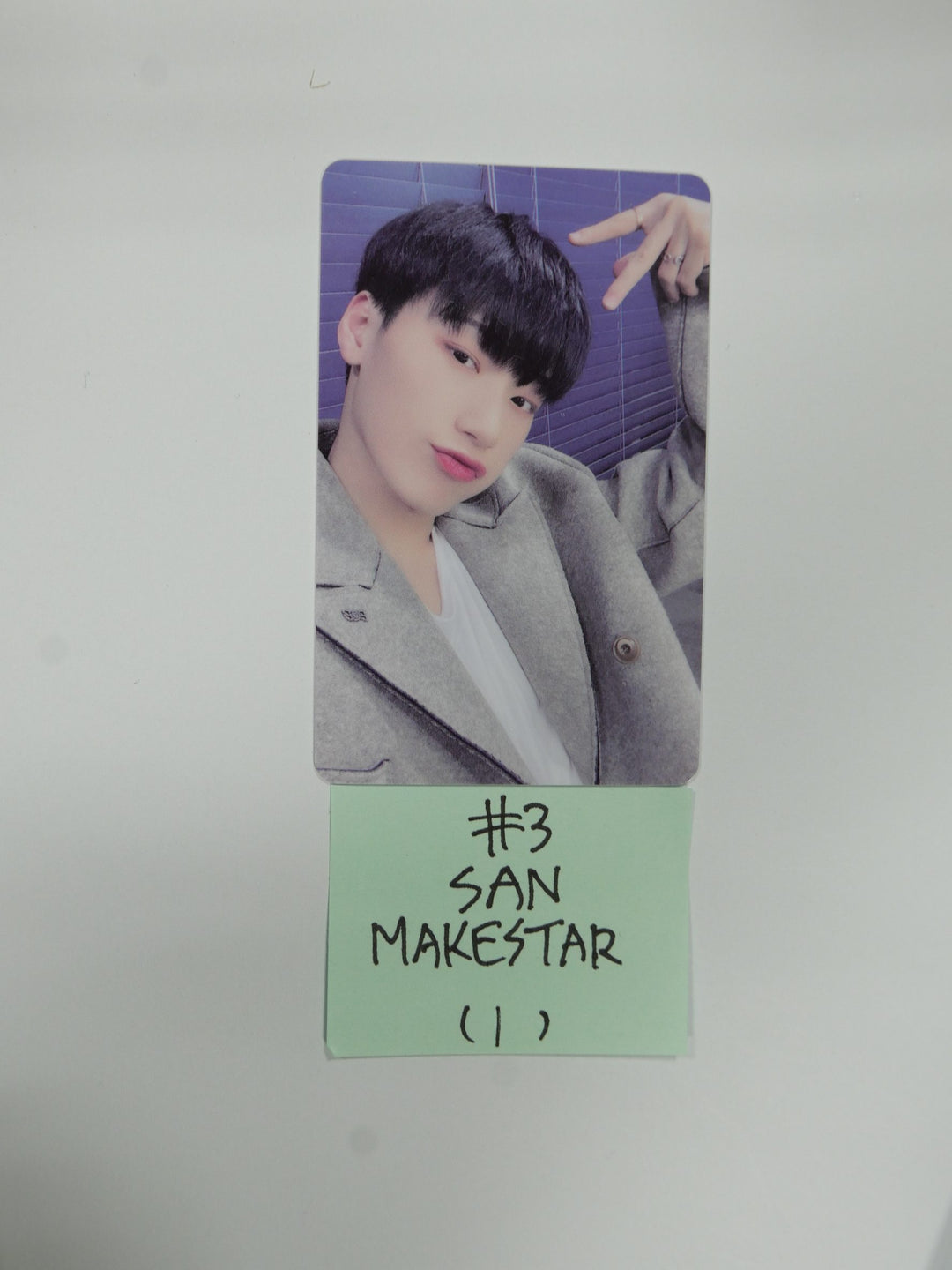 Ateez 'Zero : Fever Epilogue' - Makestar Luckydraw Plastic PVC Photocrad