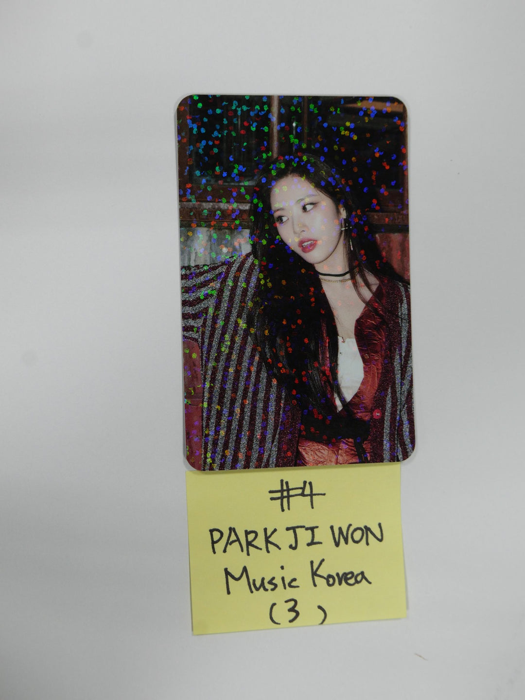 Fromis_9 "Midnight Guest" - Music Korea Fansign Event Hologram Photocard