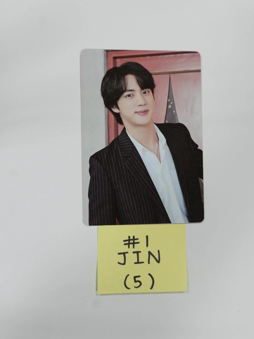 BTS "Permission To Dance" - Weverse Shop Photocard [Suga, Jin] - HALLYUSUPERSTORE