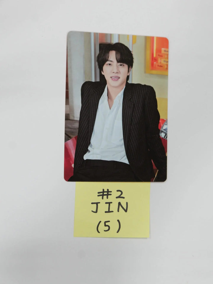 BTS "Permission To Dance" - Weverse Shop Photocard [Suga, Jin]