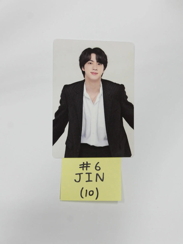 BTS "Permission To Dance" - Weverse Shop Photocard [Suga, Jin]