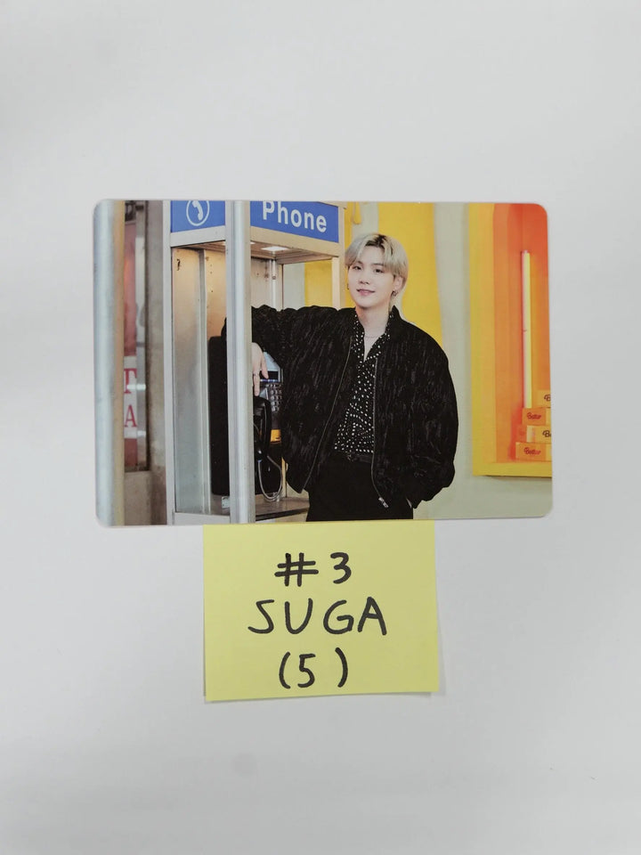 BTS "Permission To Dance" - Weverse Shop Photocard [Suga, Jin]