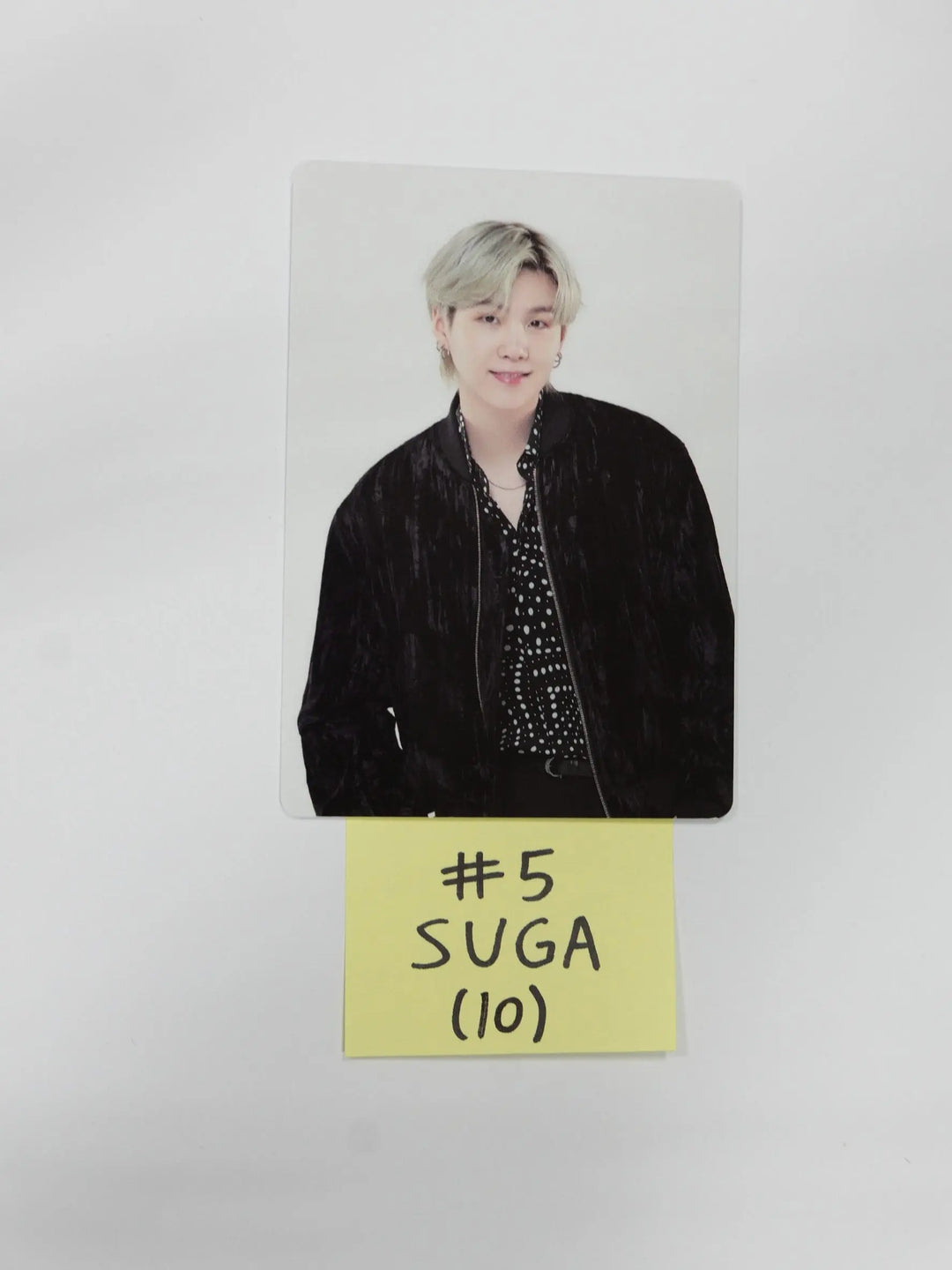 BTS "Permission To Dance" - Weverse Shop Photocard [Suga, Jin]