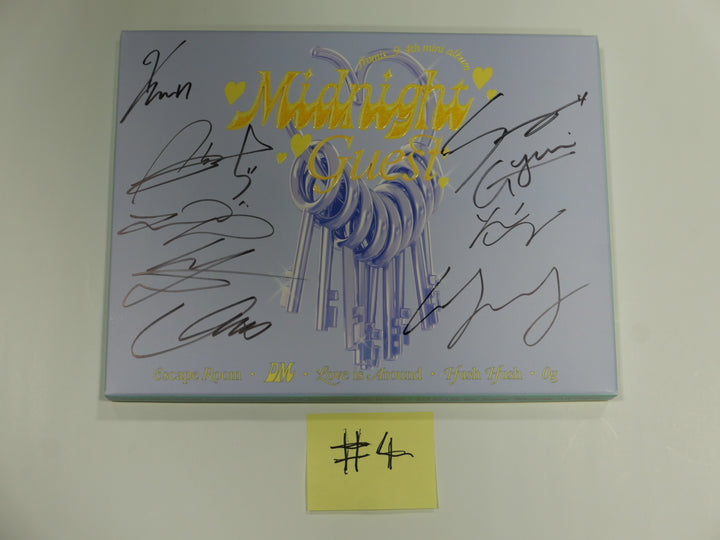 Fromis_9 "Midnight Guest" - Hand Autographed(Signed) Promo Album
