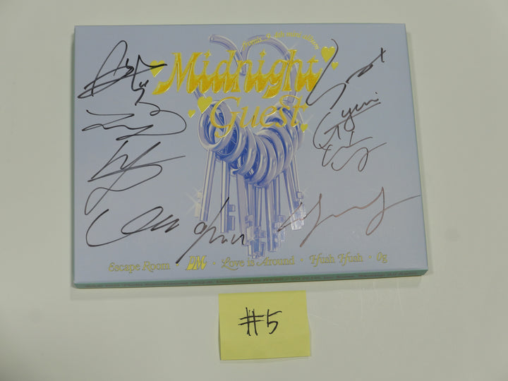 Fromis_9 "Midnight Guest" - Hand Autographed(Signed) Promo Album