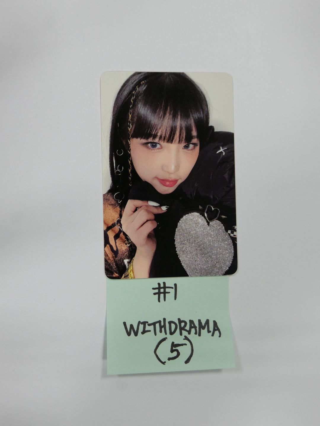 YENA "ˣ‿ˣ (SMiLEY)" - Withdrama Fansign Event Phtocard