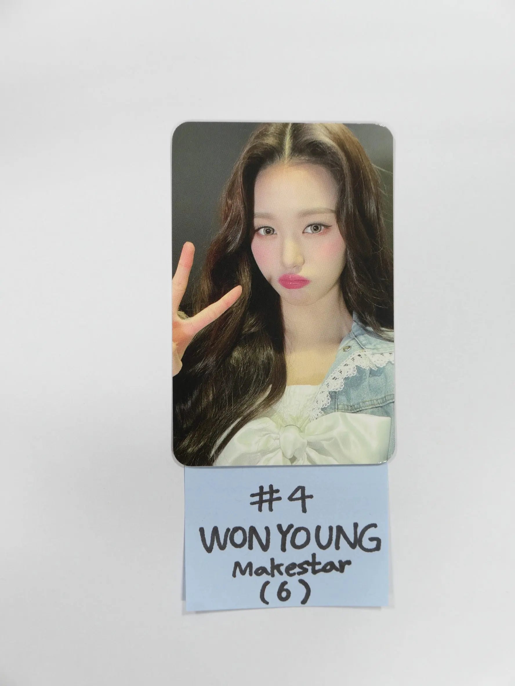 IVE 'ELEVEN' 1st Single - Makestar Fansign Event Photocard